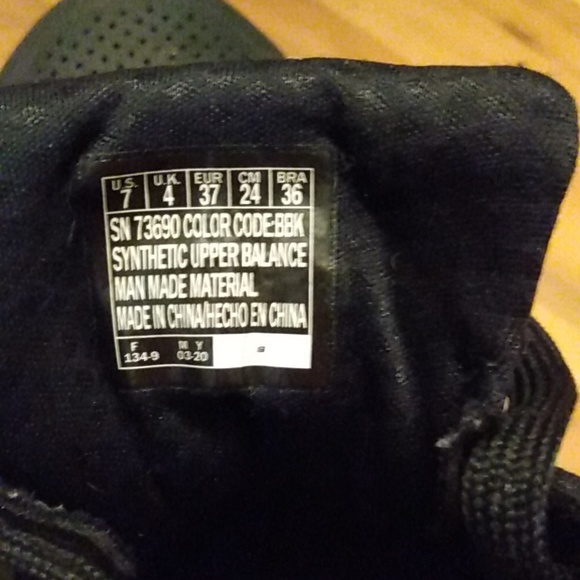 Skechers memory foam, 7, black - Picture 3 of 3